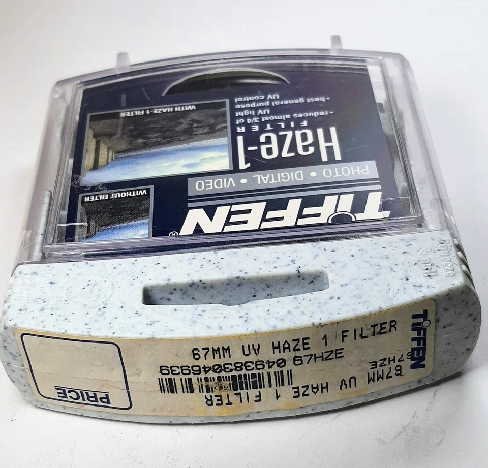 Genuine Tiffen 67mm UV Haze 1 Glass Lens Filter 67 mm UV Protection Safety E-67 - Image 2 of 4