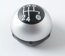 POMELLO CAMBIO COMPLETO PER FIAT 500 SATINATO 5 MARCE LENTE RICAMBIO IMPUGNATURA