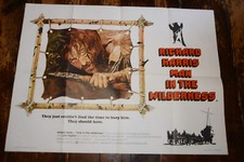 THE MAN IN THE WILDERNESS, 1971 Cinema Quad Poster, RICHARD HARRIS