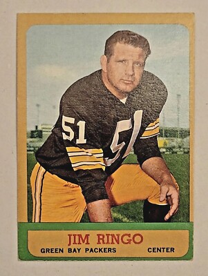 1963 Topps #91 Jim Ringo EX-NM Green Bay Packers Center | eBay