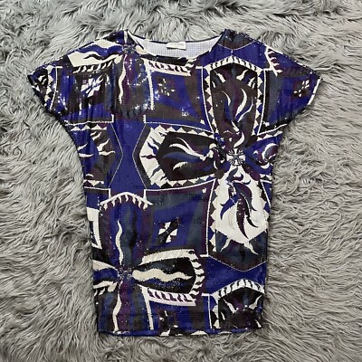 Sequin Emilio Pucci Shirt Dress Emilio Pucci Black Sequin And Silk