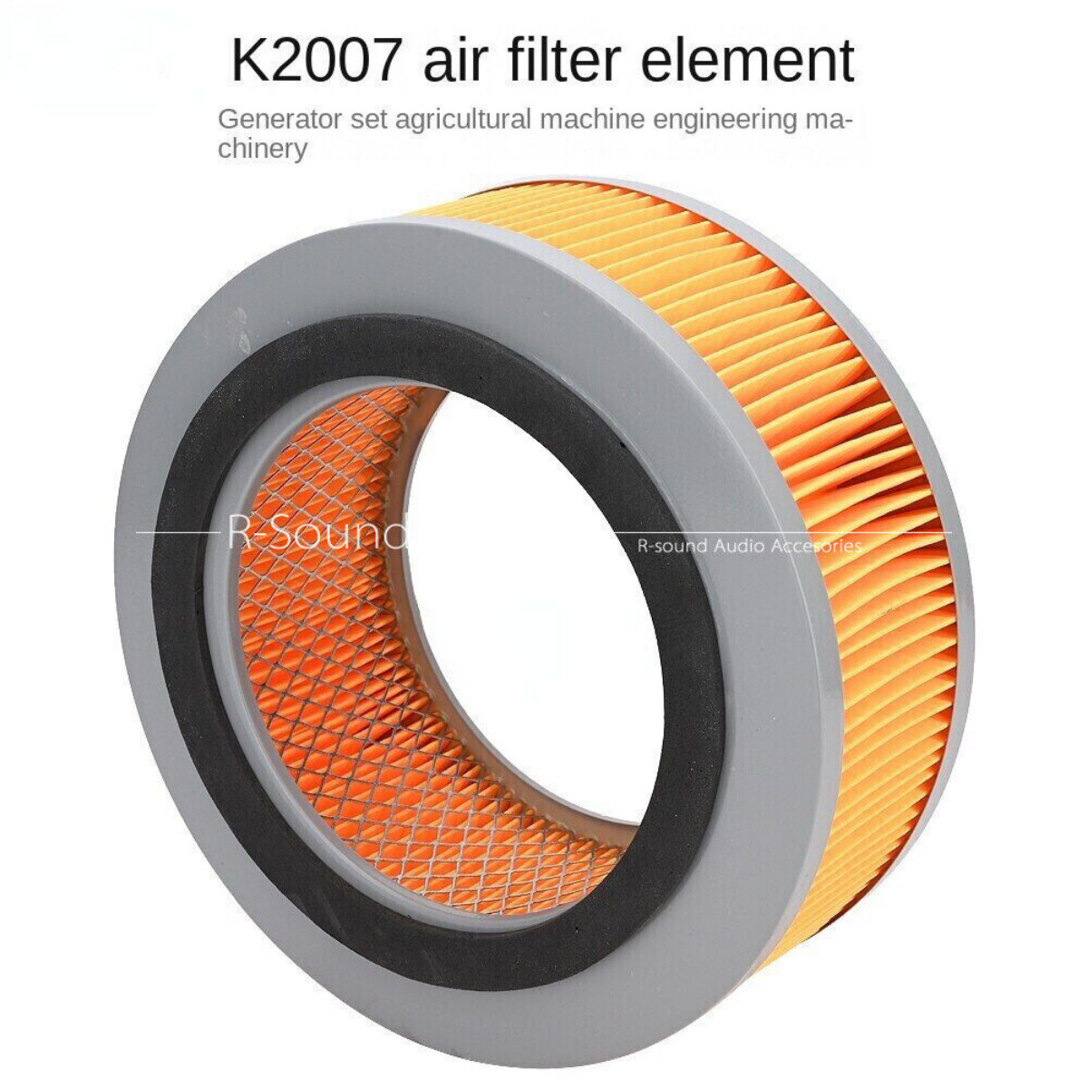 3PC K2007 K2410 air filter diesel engine K4100 generator set 30 40 KW air