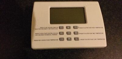 MYSON MPRT PROGRAMABLE ROOM THERMOSTAT - WIRED | eBay