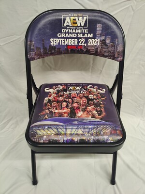 AEW DYNAMITE GRAND SLAM 2021 STADIUM CHAIR - EVENT ONLY