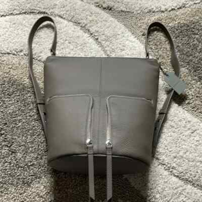 Allsaints Small Fetch Leather Backpack - MINK GRAY | eBay Allsaints Small Fetch Leather Backpack - MINK GRAY | eBay