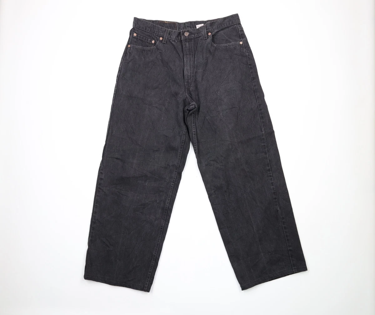 Vtg 90s Levis 567 Mens 36x32 Distressed Loose Fit Extra Wide Leg