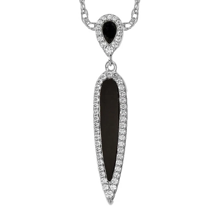 Joyería de moda de ágata negra