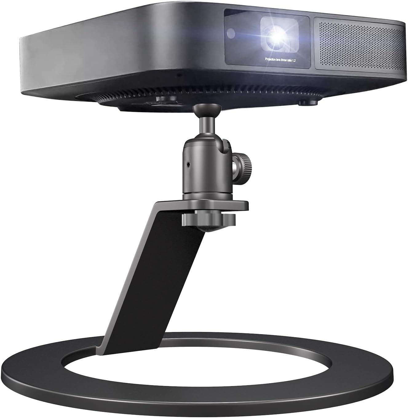 Desktop Mini Projector Stand, 360° Rotation Angle Adjustable Projector Stand,-image
