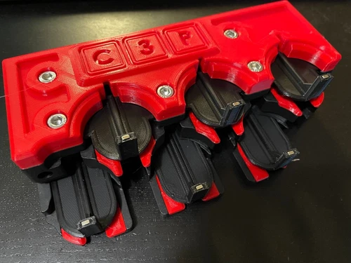 Carbon 3 Probe Rack Vast XXT 6 Position for Zeiss CMM TL1 TL2 TL3 TL4