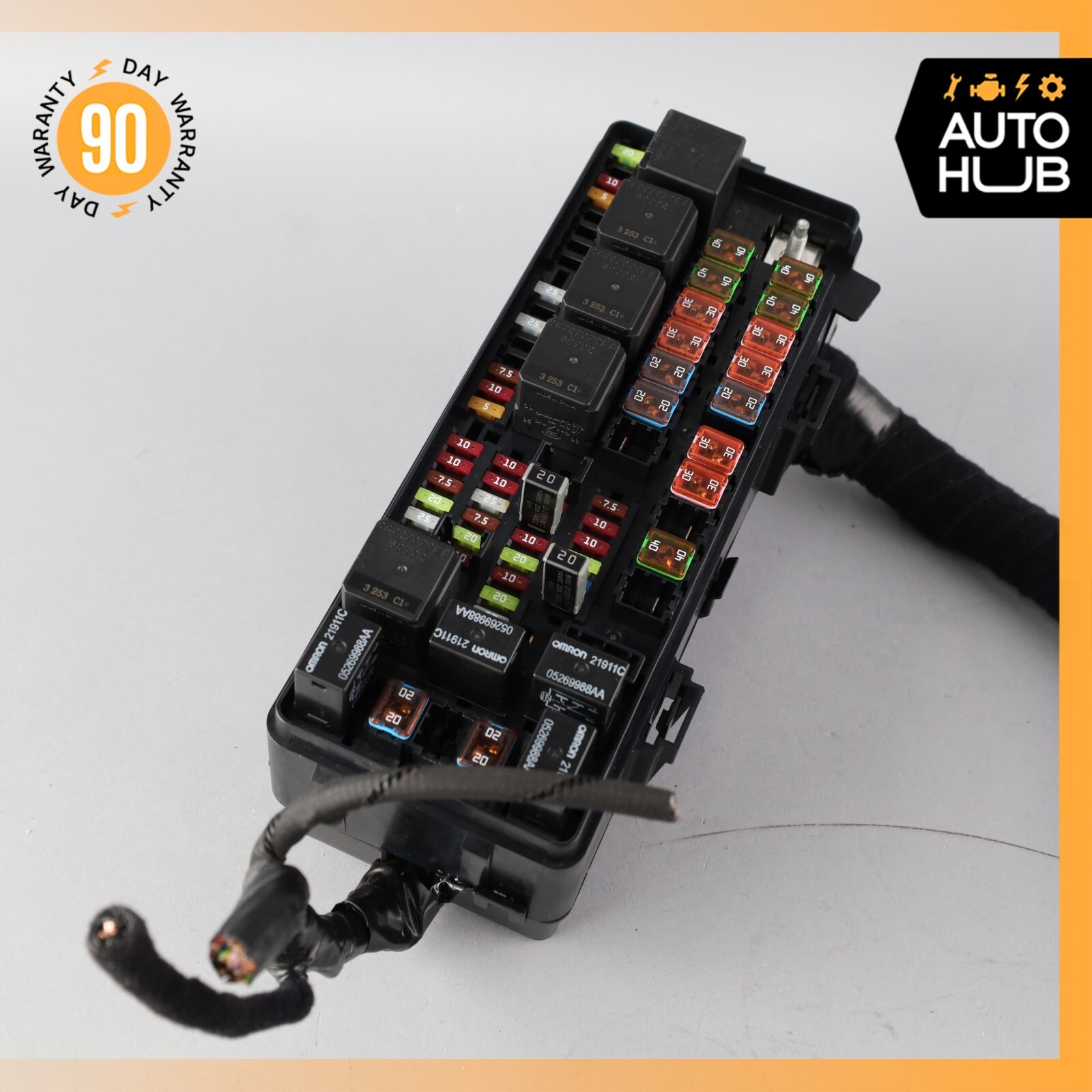 Maserati Quattroporte M156 S Rear Trunk Fuse Box Wiring Harness OEM