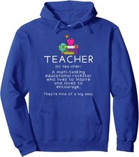 Teacher Cute Definition Back to School Inspired Unisex Hooded Sweatshirt