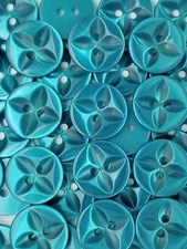 STAR BUTTON, SIZE 24L - 5/8", SHINY FINISH, 1 DOZEN,  FREE SHIPPING USA