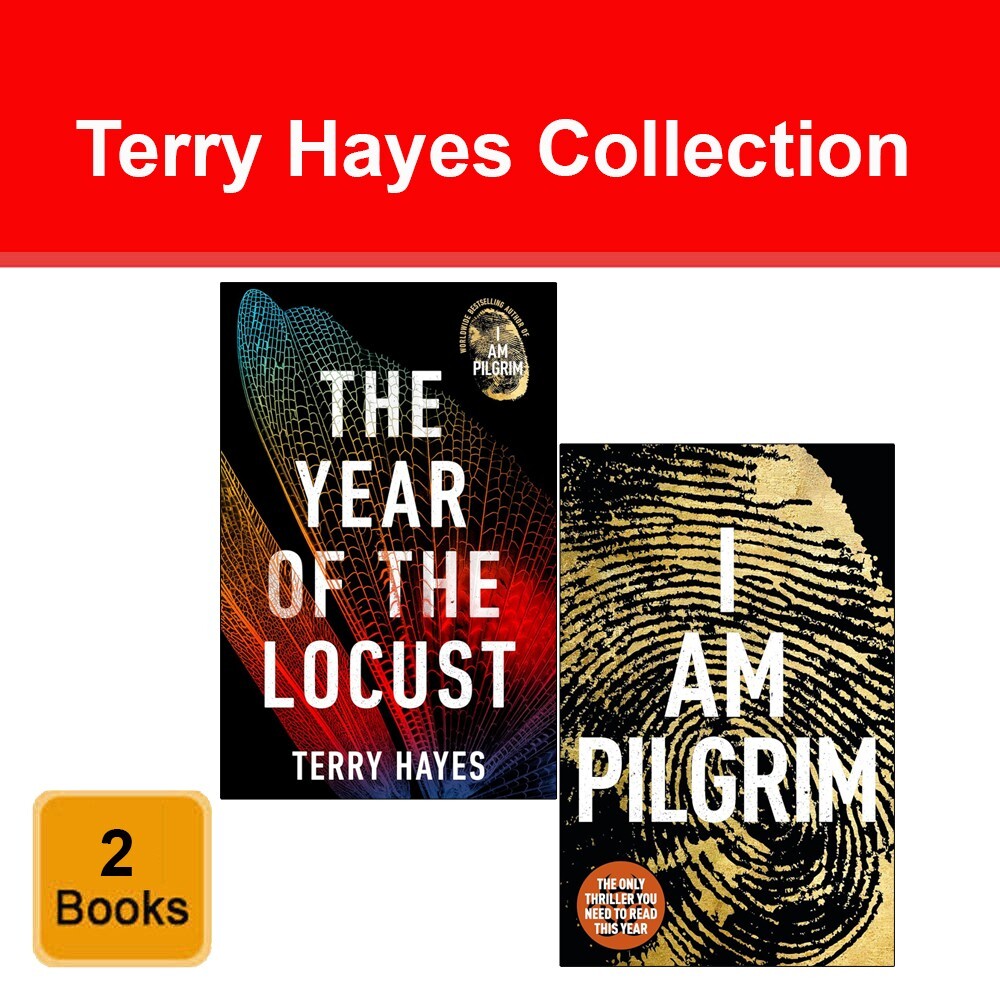 Terry Hayes Collection 2 Books Set  The Year of the Locust, I Am Pilgrim