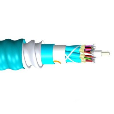 Commscope 760127647 12-Fiber Plenum Interlocking Aluminum Armor Cable