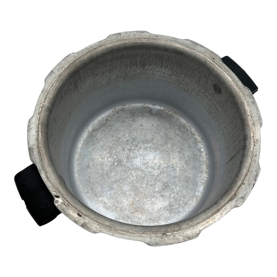 VTG Mirro Matic 8 Qt Pressure Canner Cooker 0598 w/ Jiggler & Gasket NO