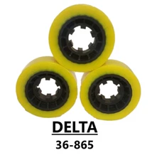 Rubber Wheel for Delta 36-865 Power Feeder Set of 3