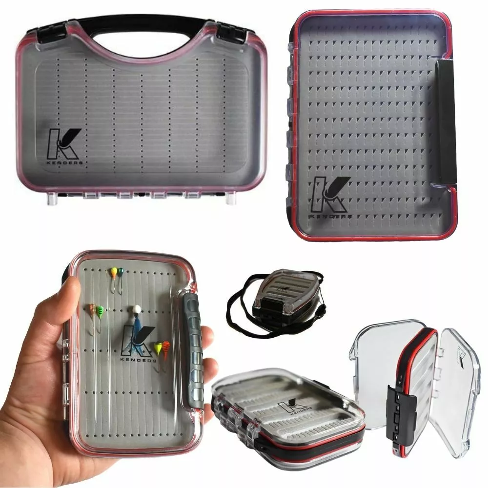 Fishing Tackle Storage Boxes (Waterproof/Floating) Great for Ice Fishing  Jigs!