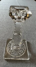 Vintage Glass, Edwardian Fry H. C. Glass Co. Candle Holder