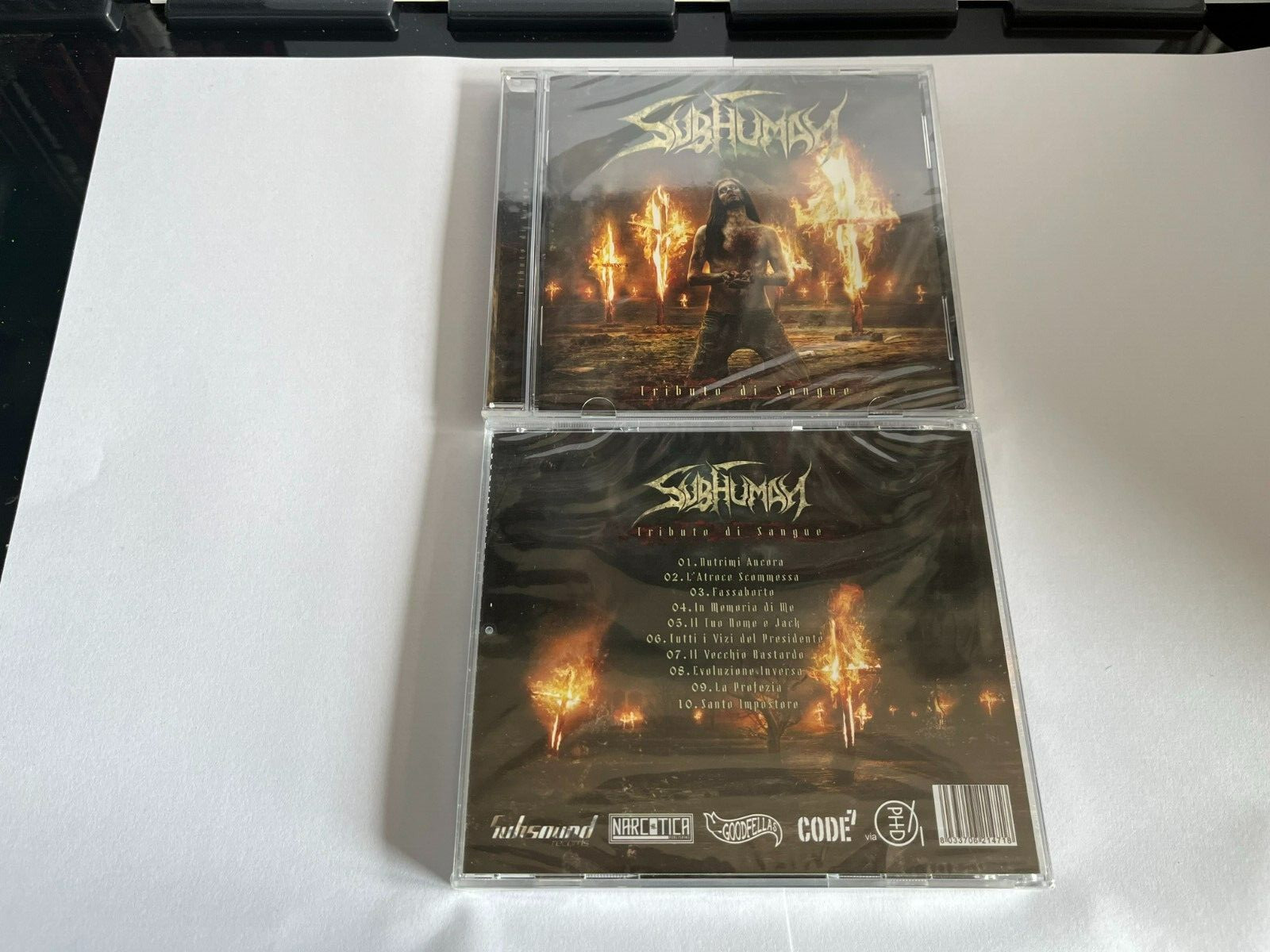 SUBHUMAN - Tributo Di Sangue CD thrash death metal NEW SEALED