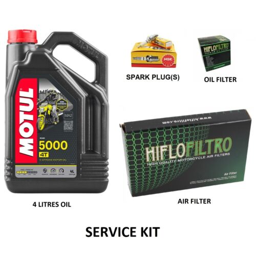 Service Kit For KTM Duke 125 2017-2022 (Oil, Spark Plug, Air Filter, Oil Filter) - Afbeelding 1 van 4
