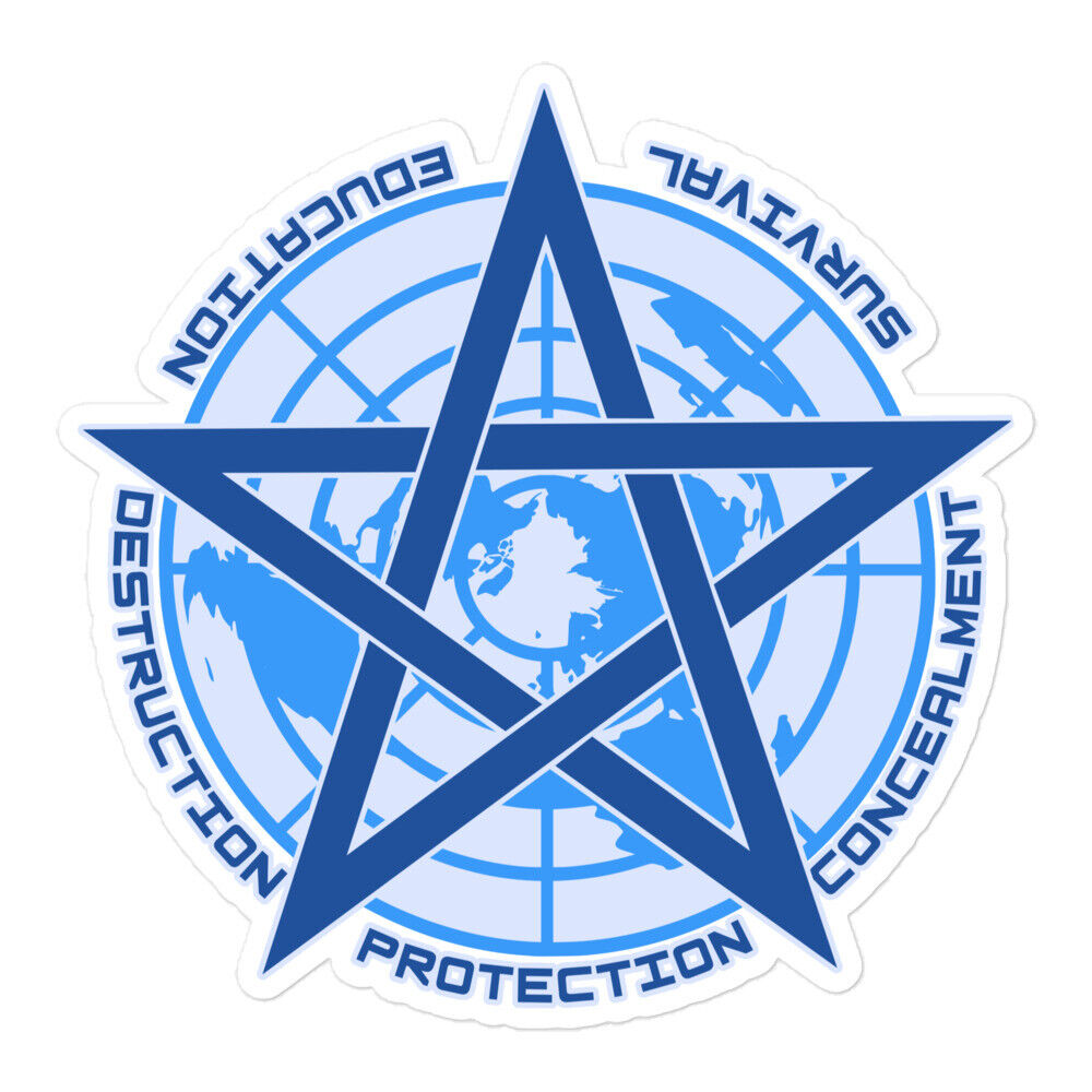 New Sticker Global Occult Coalition GOC SCP Foundation Fantasy