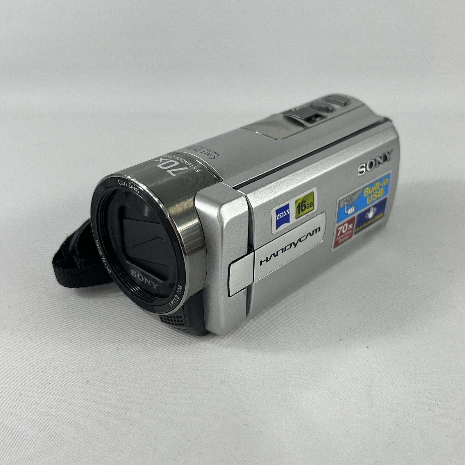 Sony Handycam DCRSX85 Carl Zeiss Camcorder w/ Battery TESTED eBay