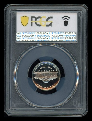 1990 S Jefferson Nickel PCGS PR69 DCAM - Picture 2 of 2
