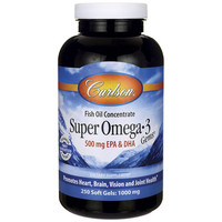 Carlson Super Omega 3 Gems Fish Oil 1,000 Mg 250 Sgels on sale Carlson Super Omega 3 Gems Fish Oil 1,000 Mg 250 Sgels on sale
