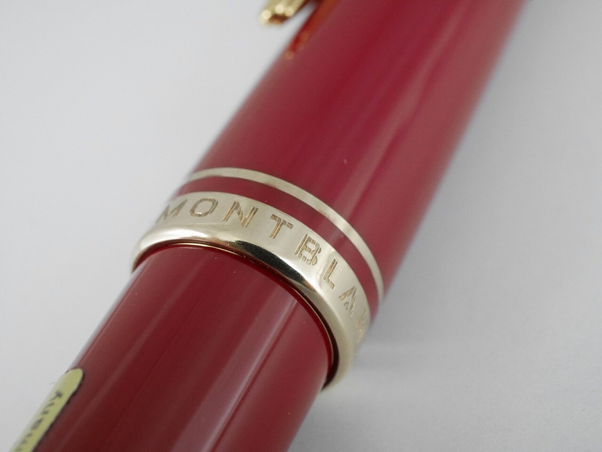Montblanc Generation Red GT Fountain Pen EF FREE SHIPPING | eBay