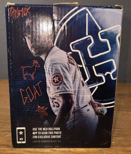 2019 Houston Astros Bobblehead Justin Verlander SGA Detroit Tigers World Series - Picture 6 of 7