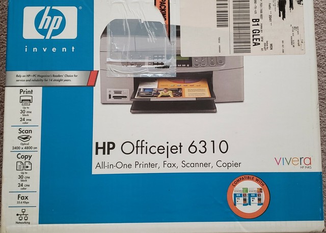 hp officejet 6310 all in one ink