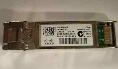 Genuine Cisco SFP-10G-SR 0-2415-03 10 Gigabit Transceiver