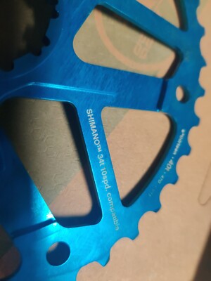 E*THIRTEEN Blue extended range cog 40T CHAINRING 10spd SHIMAO 34T
