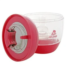 Lil' Jumbl Portable UV Sterilizer for Pacifier and Baby Bottle Nipples Pink
