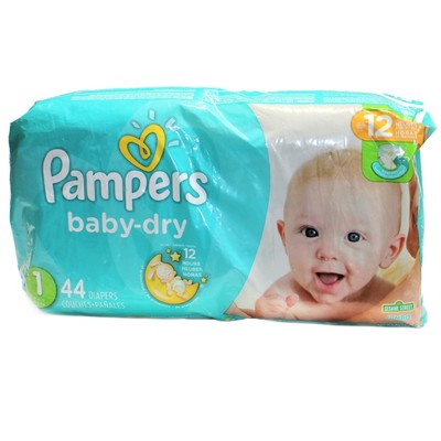 sesame street pampers baby dry