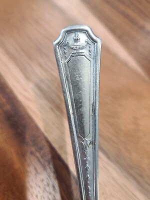 Vintage 1930 Niagara Silver Plate Serving Fork Glendale Pattern 8