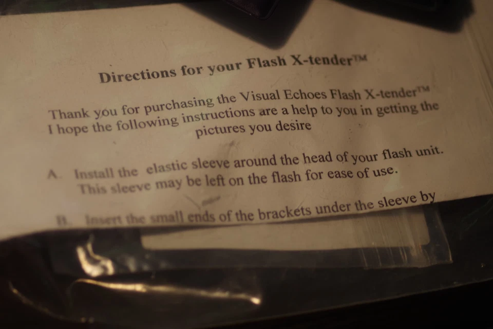 Visual Echoes FX-2 Flash X-Tender 847-438-3587, New in package! - Image 4 of 4