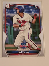 2023 Bowman Paper 1st Bowman #BP-52 Hao-Yu Lee Phillidelphia Philles
