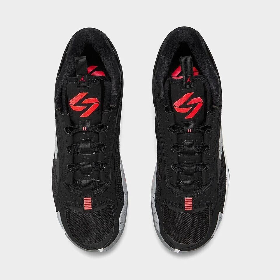 NEW Jordan Luka 2 Men's Multi Size Black/Bright Crimson-Wolf NEW Jordan Luka 2 Men's Multi Size Black/Bright Crimson-Wolf