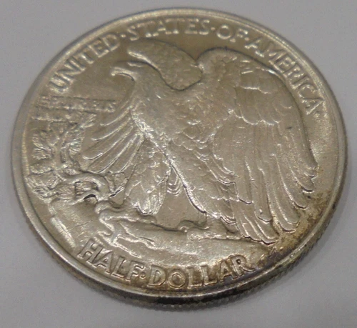 Nice 1945 p Choice AU Walking Liberty Half Dollar 90% Silver HIGH GRADE # 3611