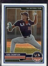 2023 Panini USA Baseball Stars & Stripes #17 Ford Thompson