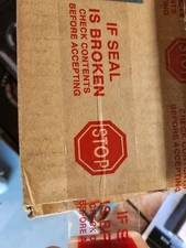 36 Roll 2"×110 "Stop If Seal Is Broken" Security tape for Carton/box/mail -Clear