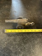 Vintage USA 1940's Big Bang Carbide Toy Cannon Cast Iron Army Premier Military