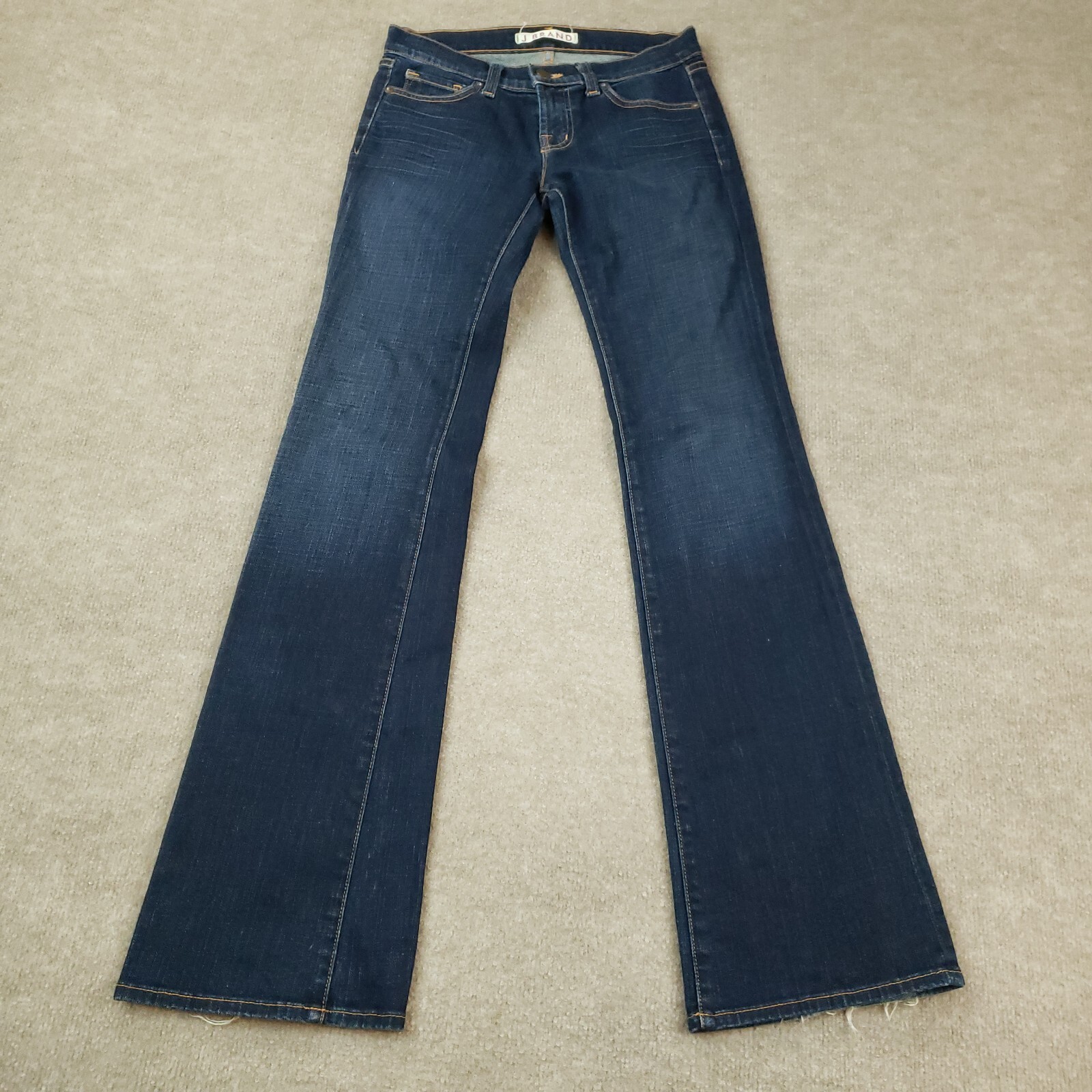 J Brand Jeans Womens Size 26x33 Blue Denim Bootcut Leg Stretch Pockets