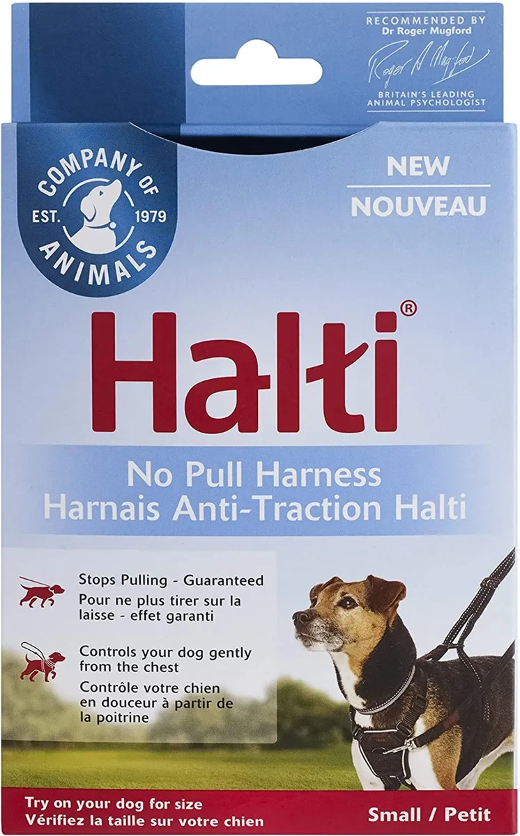 Harnais Halti anti-traction pour chiens 