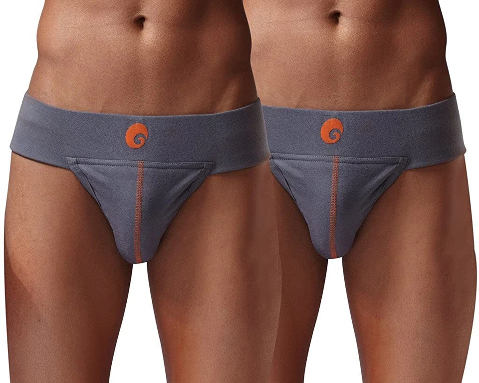 Omtex Neo Cotton With Back Covered Gym Supporter for Men Pack of 2 - Image 2 of 2