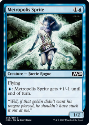 METROPOLIS SPRITE ~mtg NM-M M20 Magic 2020 Com x4