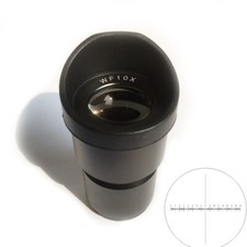WF10X Wide Field Eyepiece Optical Lens for Stereo Microscope Field of View 20 mm