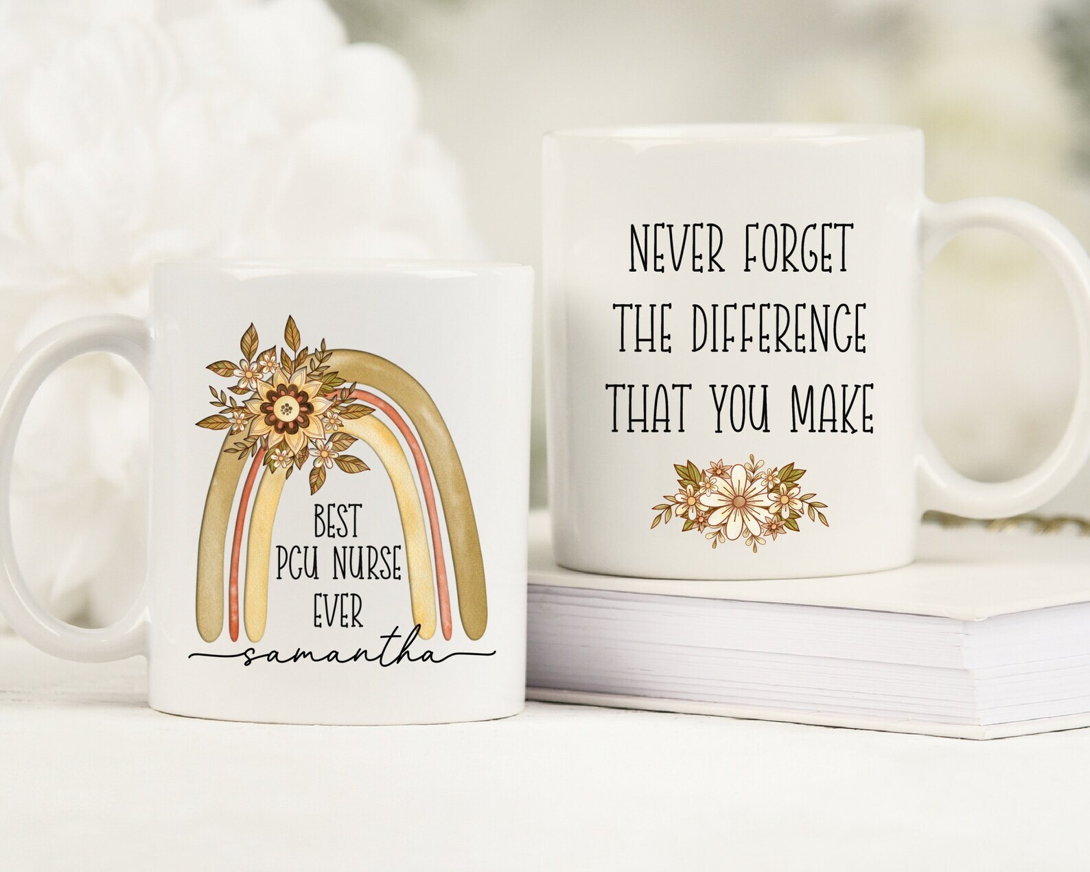 Pcu Nurse Mug Personalized Thank You Gift For Nurse Best Pcu Nurse Ever Coffee C