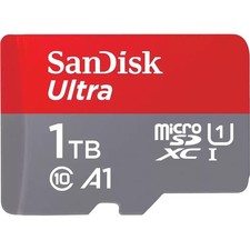SanDisk Ultra 1 TB Class 10/UHS-I U1 microSDXC 1 SDSQUAC1T00AN6MA